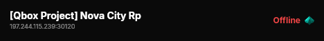 [Qbox Project] Nova City Rp live status badge