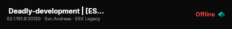 [CFX Default] My Test Server live status badge
