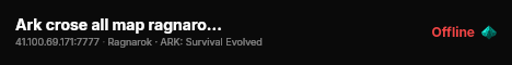 Ark crose all map ragnarock fadikfat promax - (v358.24) live status badge