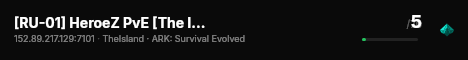 [RU-01] HeroeZ PvE [The Island] - (v358.24) live status badge