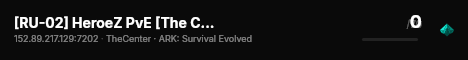 [RU-02] HeroeZ PvE [The Center] - (v358.24) live status badge