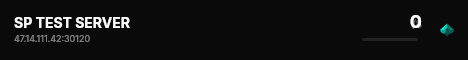 SP TEST SERVER live status badge