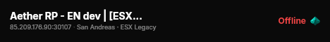 Aether RP - EN dev | [ESX Legacy] live status badge