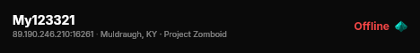 My123321 live status badge