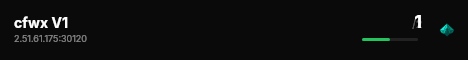 cfwx V1 live status badge
