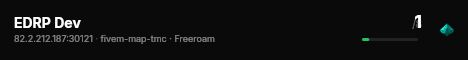 EDRP Dev live status badge