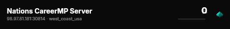 Nations CareerMP Server live status badge