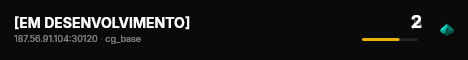 [EM DESENVOLVIMENTO] live status badge