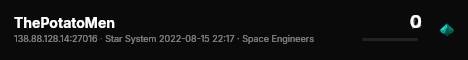ThePotatoMen live status badge