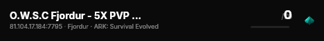 O.W.S.C Fjordur - 5X PVP - 6 MAN - STEAM + EPIC - FRESH WIPE - live status badge