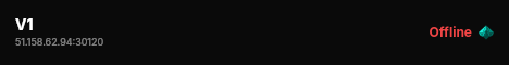 V1 live status badge