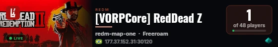 [VORPCore] RedDead Z live status badge