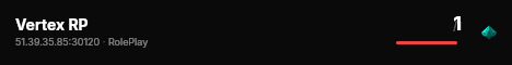 Vertex RP Beta live status badge