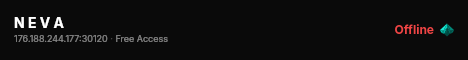 N E V A live status badge