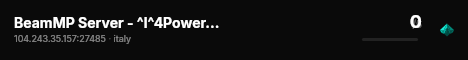 BeamMP Server - ^l^4Powered by Horizon Hosting (hrzn.link/bmp) live status badge