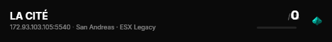 LA CITÉ live status badge
