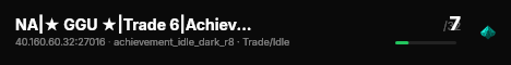 NA|★ GGU ★|Trade 6|Achievement Idle Dark| RTD | HLStatsX live status badge
