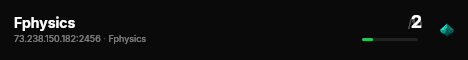 Fphysics live status badge