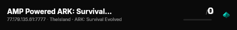 AMP Powered ARK: Survival Evolved Server - (v361.7) live status badge