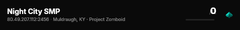 Night City SMP live status badge