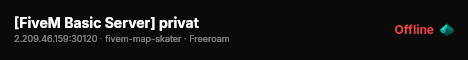 [FiveM Basic Server] privat live status badge