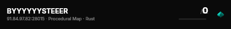 BYYYYYYSTEEER live status badge