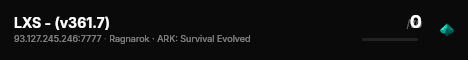 LXS - (v361.7) live status badge