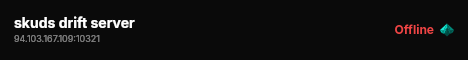 skuds drift server live status badge