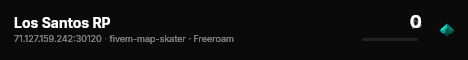 Los Santos RP live status badge