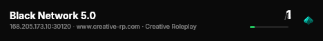 Base Grátis - Black live status badge