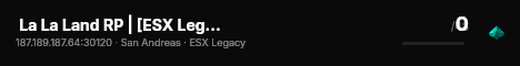  La La Land RP | [ESX Legacy] live status badge