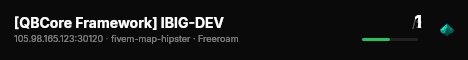 [QBCore Framework] IBIG-DEV live status badge