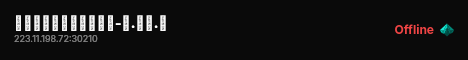 阿𝐊丨高度定制丨𝐐𝐁𝐗-𝟭.𝟮𝟯.𝟬 live status badge