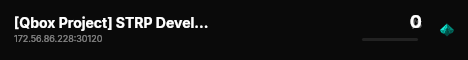 [Qbox Project] STRP Development live status badge