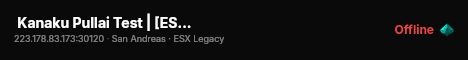  Kanaku Pullai Test | [ESX Legacy] live status badge