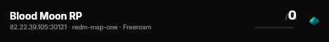 Blood Moon RP live status badge