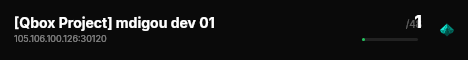 [Qbox Project] mdigou dev 01 live status badge