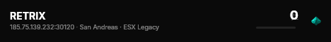 RETRIX live status badge