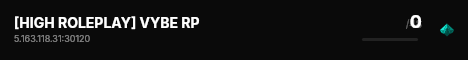 [HIGH ROLEPLAY] VYBE RP live status badge