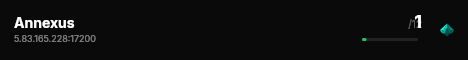Annexus live status badge