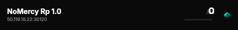 NoMercy Rp 1.0 live status badge