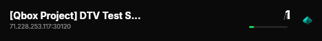 [Qbox Project] DTV Test Server live status badge
