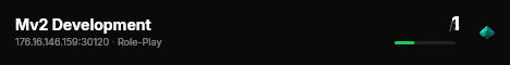 Mv2 Development live status badge