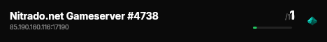 Nitrado.net Gameserver #4738 live status badge