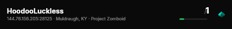 HoodooLuckless live status badge