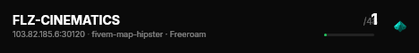 FLZ-CINIMATICS live status badge