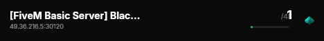 [FiveM Basic Server] Blackstorm Server live status badge