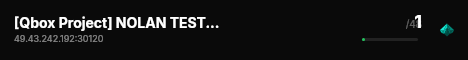 [Qbox Project] NOLAN TEST SERVER live status badge