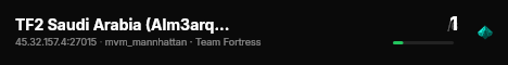 TF2 Saudi Arabia (Alm3arqeen) live status badge