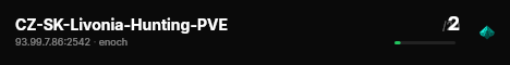 CZ-SK-Livonia-Hunting-PVE live status badge